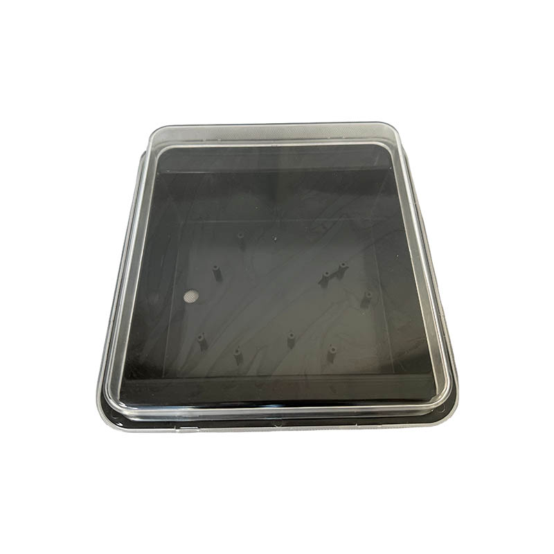 How to optimize mold temperature control to reduce weld lines on the product surface in traffic light shell injection molding?